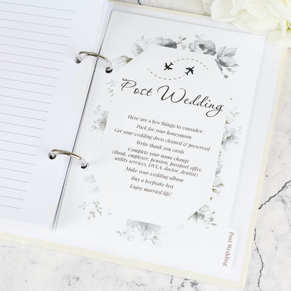 Personalised Autumnal Wedding Planner