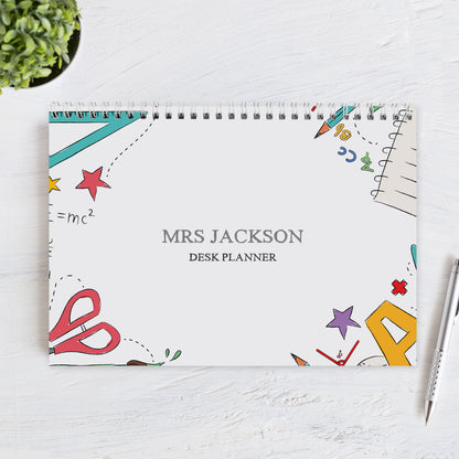 Teacher A4 Desk Planner