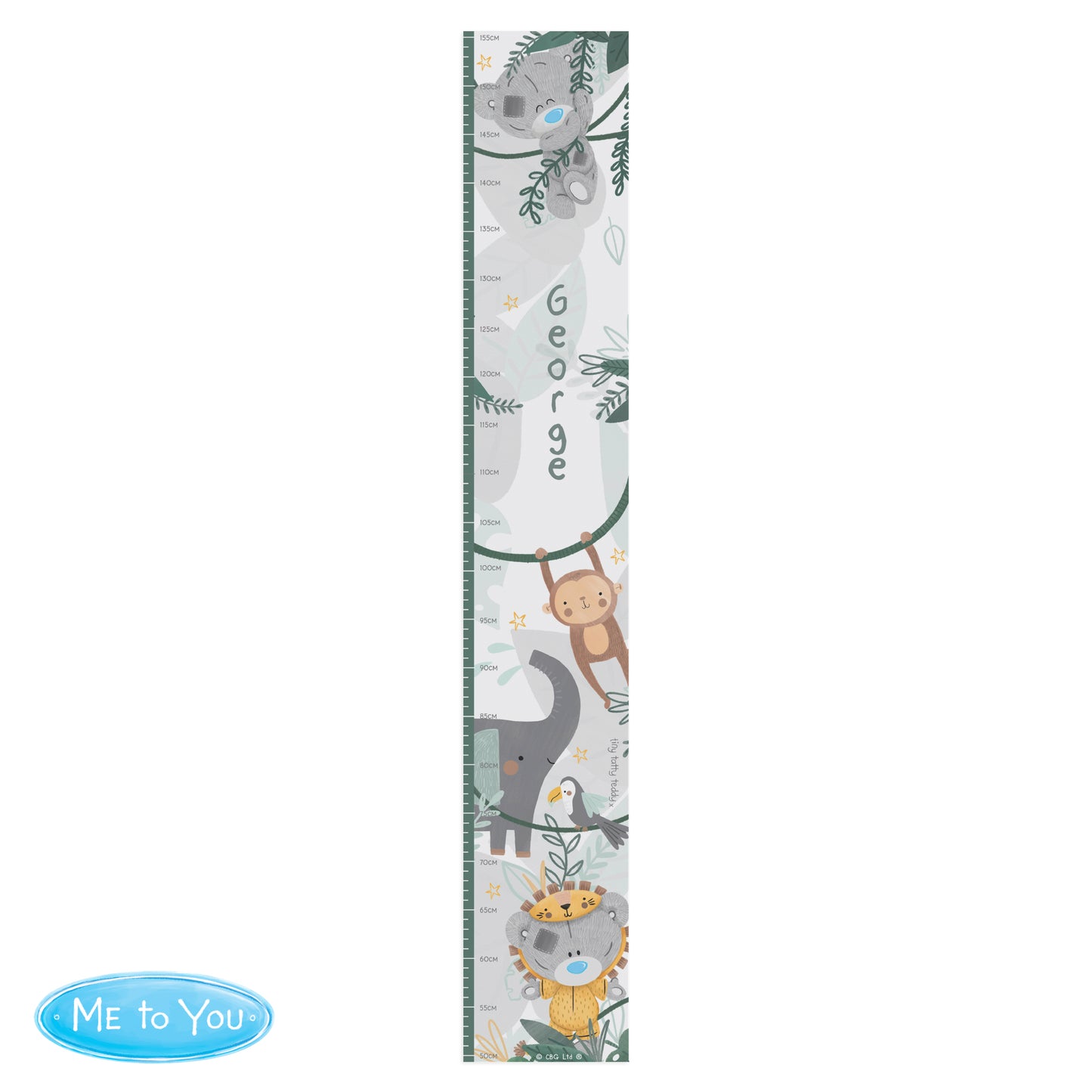 Tiny Tatty Teddy Wild One Height Chart