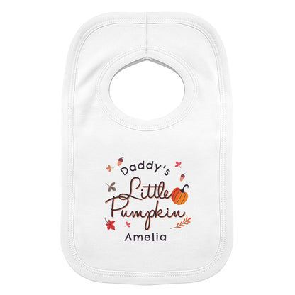 Little Pumpkin Halloween Bib