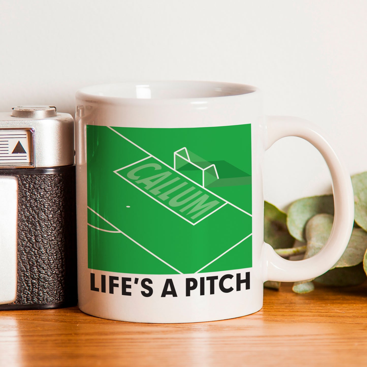 Personalised Mug Lifes a Pitch