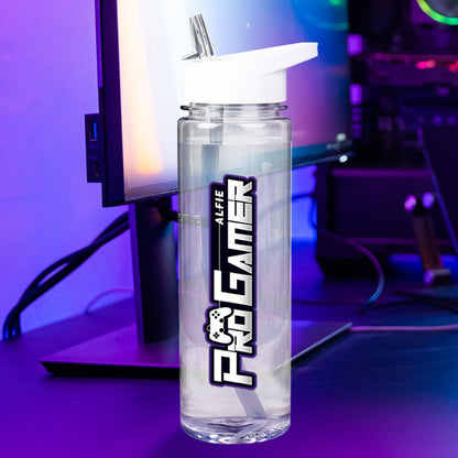 Personalised Pro Gamer Water Bottle 800ml