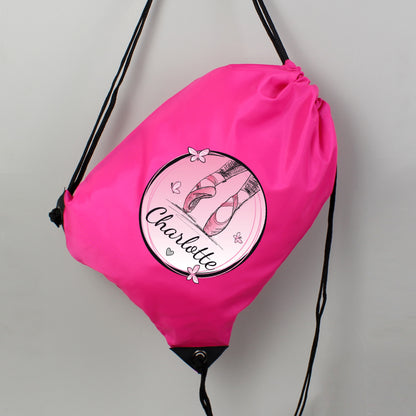 Personalised Ballet Pink Kit Bag 44cm