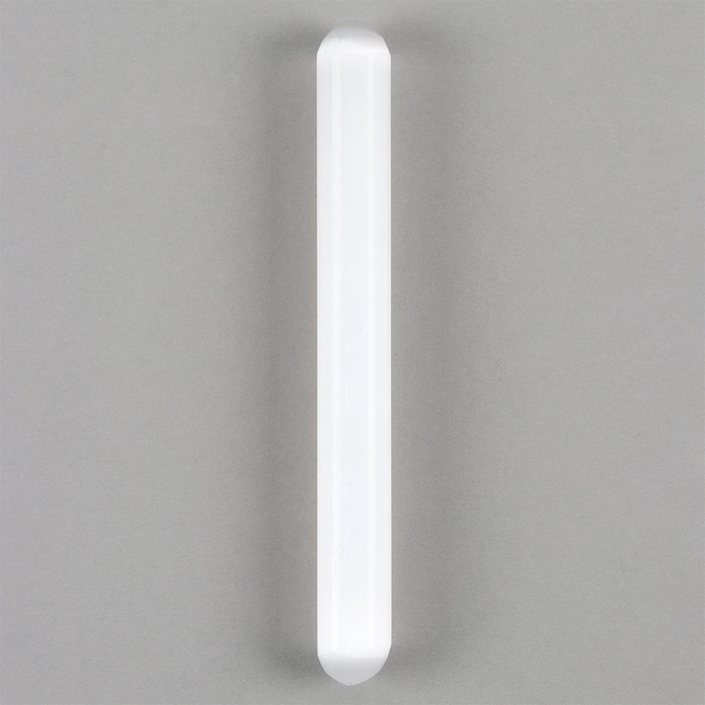 Large Round Selenite Baton Wand